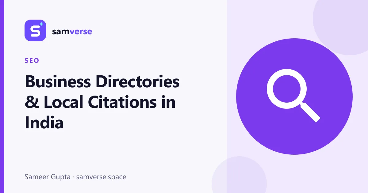 Business Directories and Local Citations in India: What Helps and What Doesn't