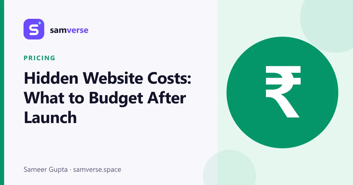 Hidden Website Costs: What You'll Pay After Your Website Is Built