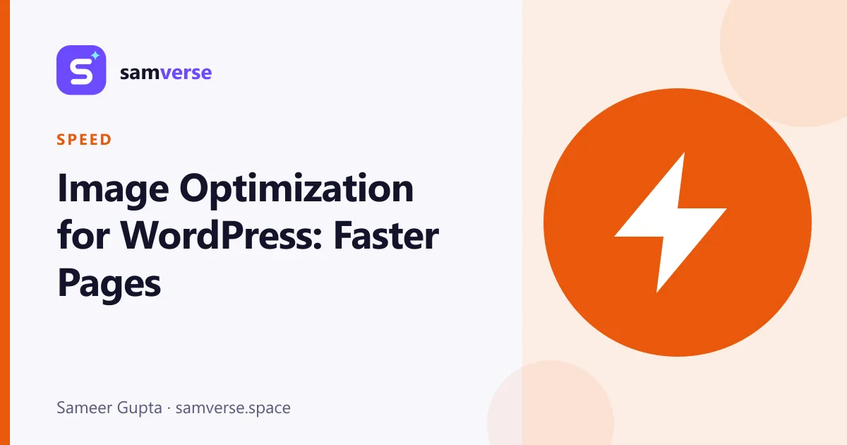 Image Optimization for WordPress: Make Your Pages Load Faster