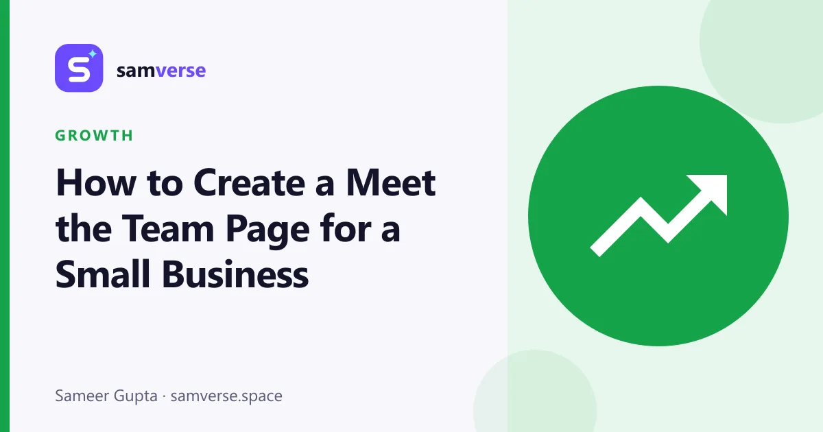 How to Create a Meet the Team Page for a Small Business