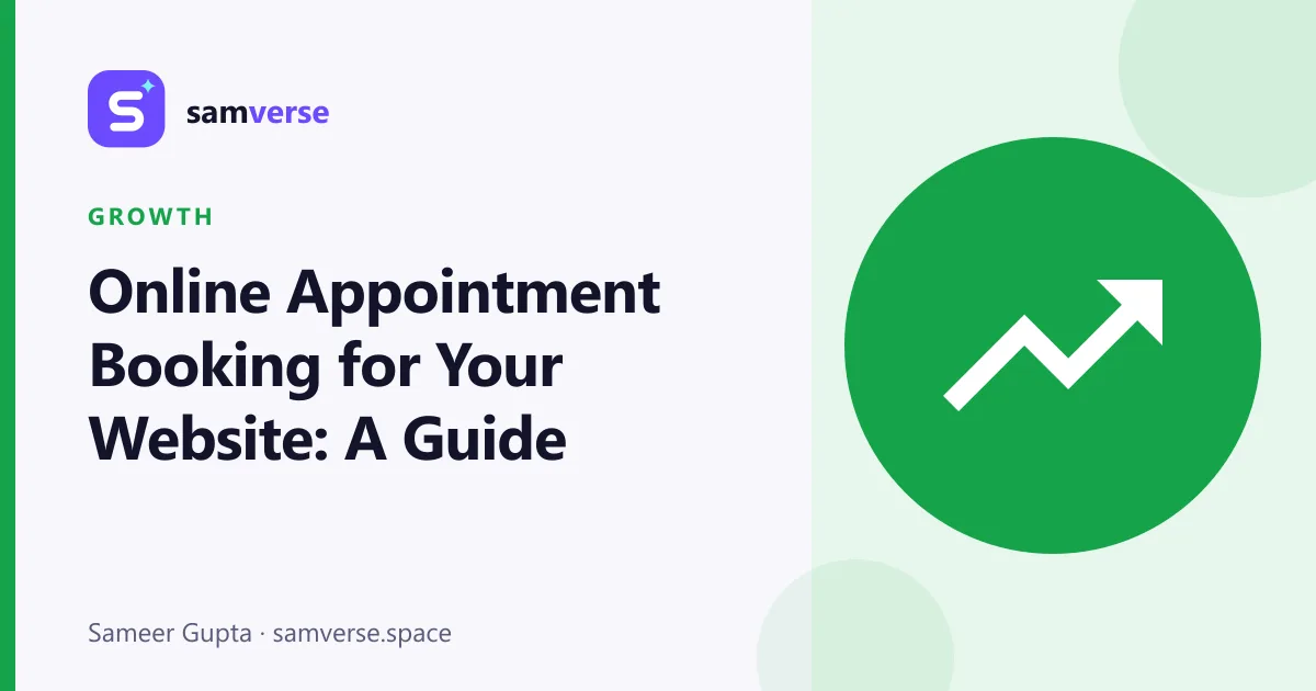 Online Appointment Booking on Your Website: Setup, Reminders and Fewer No-Shows
