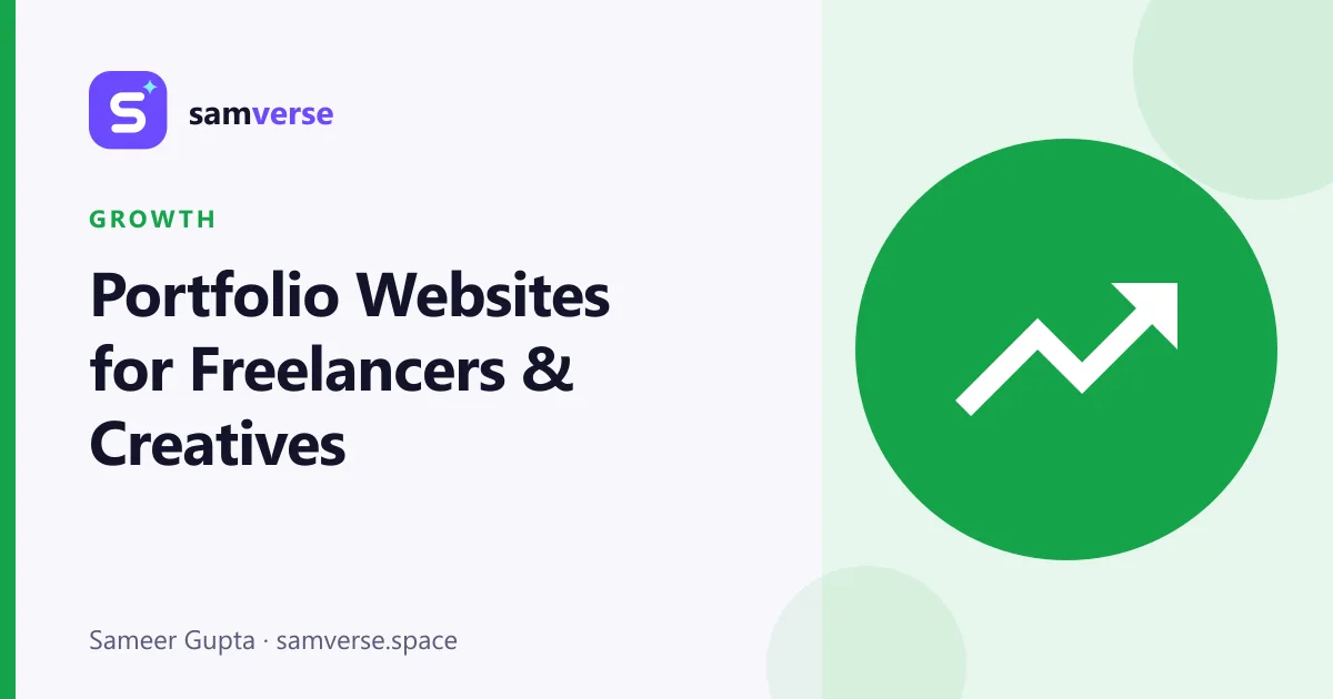 Portfolio Websites for Freelancers, Photographers and Creatives