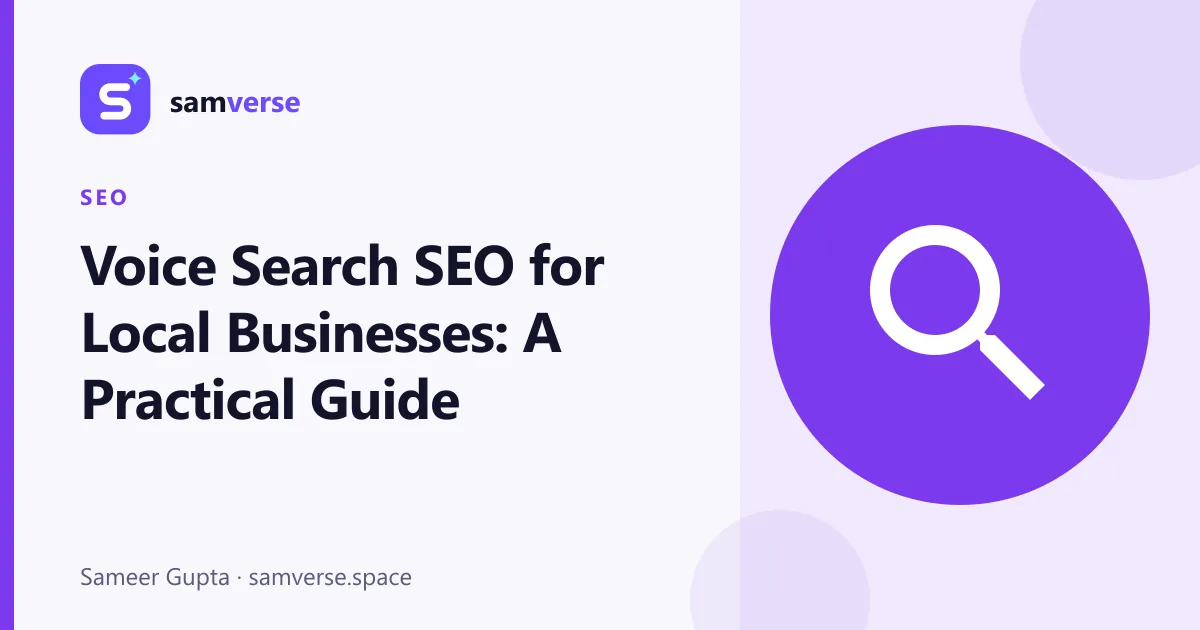 Voice Search for Local Businesses: How to Get Found When Customers Ask Out Loud
