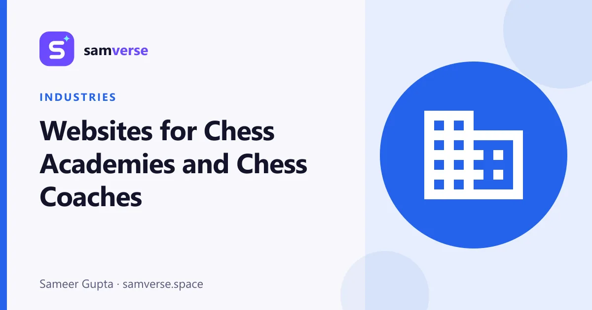 Websites for Chess Academies and Coaches: Classes, Trials and Trust