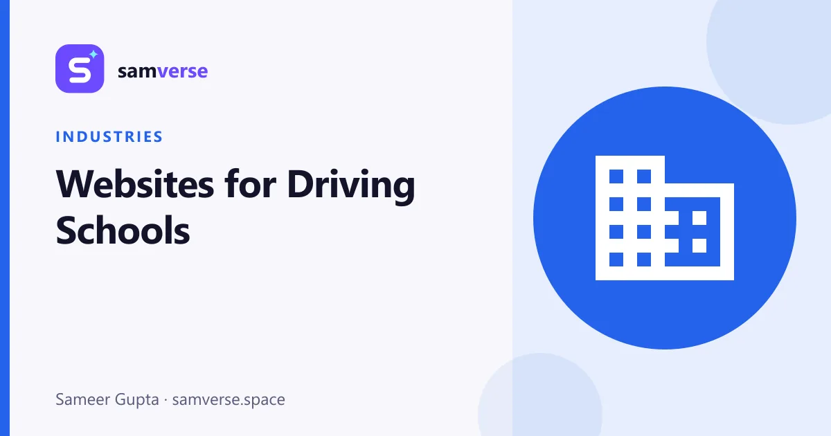 Websites for Driving Schools: Getting More Learner Enquiries