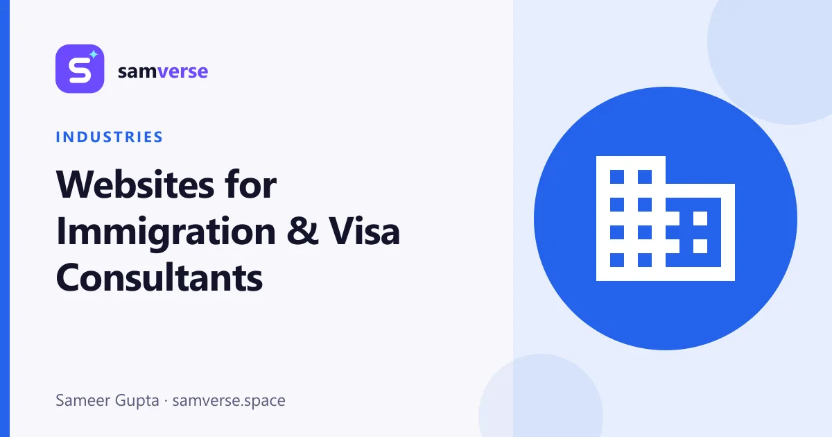 Websites for Immigration and Visa Consultants: Building Trust Carefully