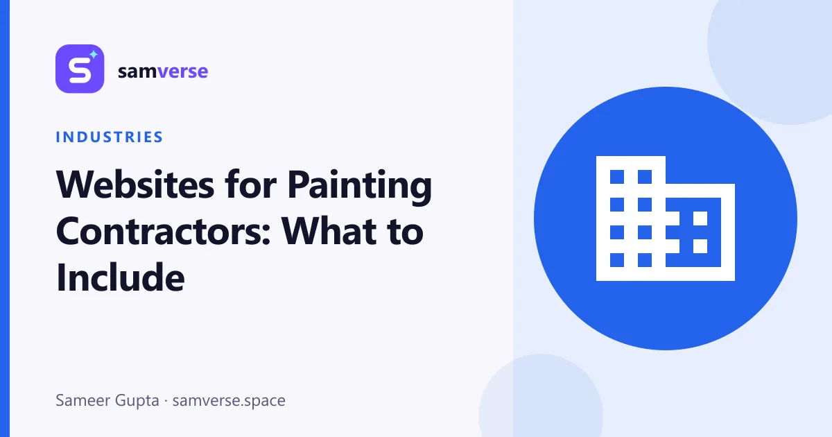 Websites for Painting Contractors: Win More House and Commercial Jobs