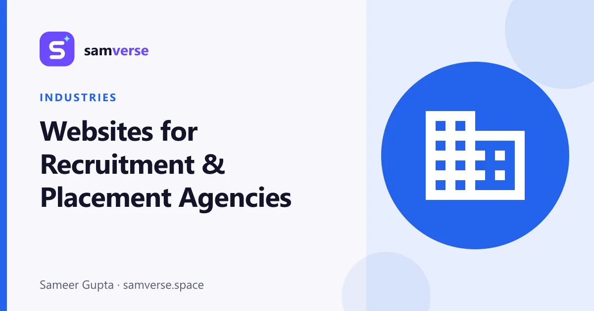Websites for Recruitment and Placement Agencies